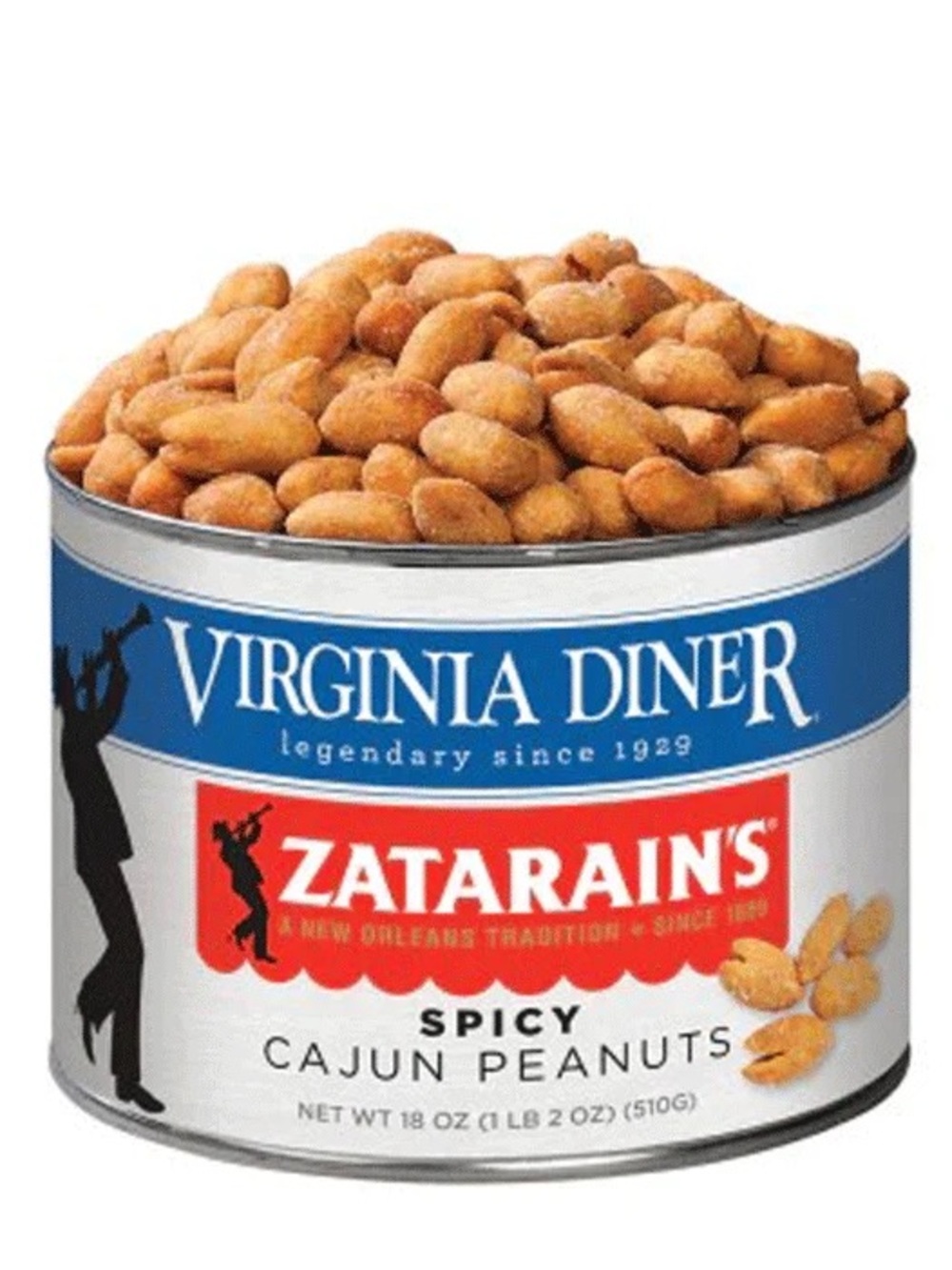 9 oz Zatarain’s Virginia Diner Spicy Cajun Peanuts